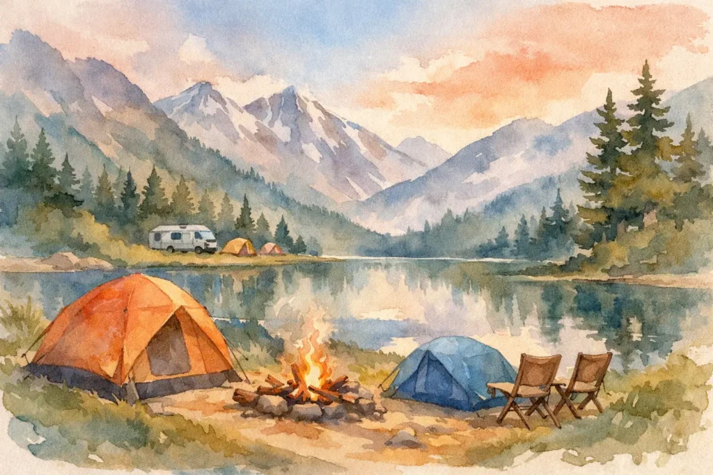 Camping en Espot: dónde dormir bien
