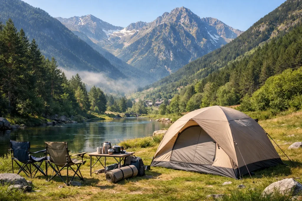 Camping en Espot Lleida para descansar bien