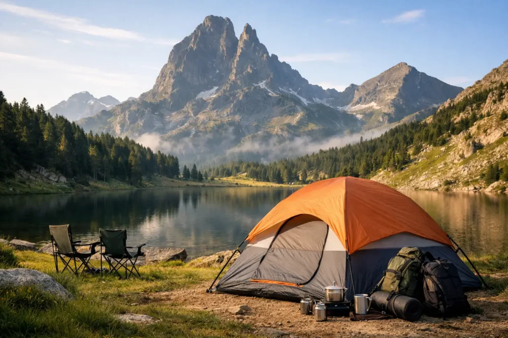 Camping tranquilo en el Pirineo: qué buscar