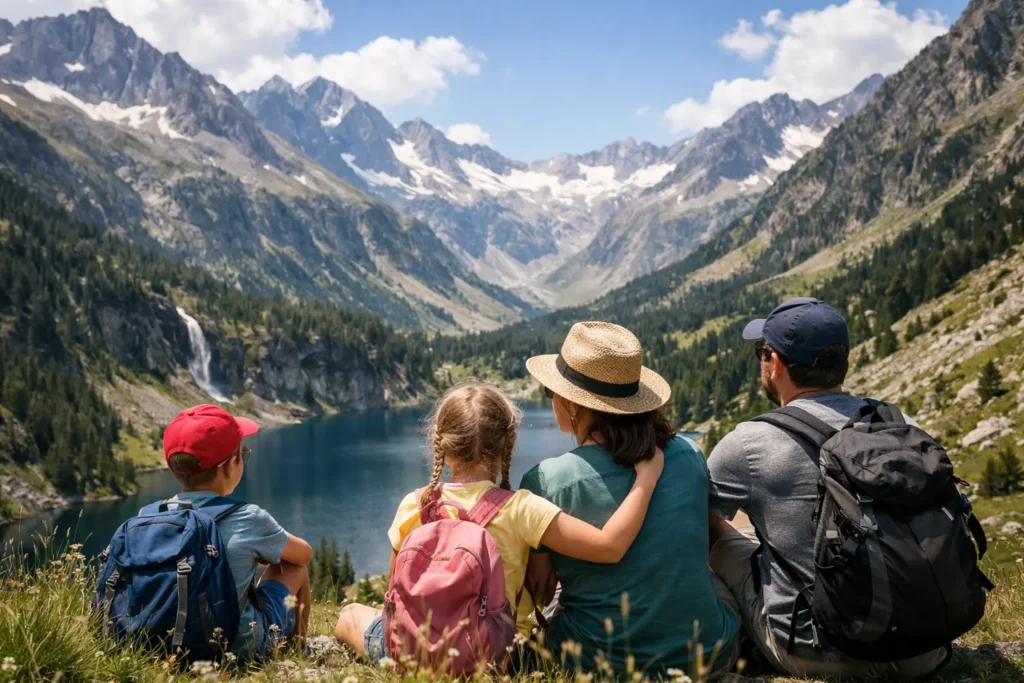 Cómo viajar al Pirineo con niños sin prisas