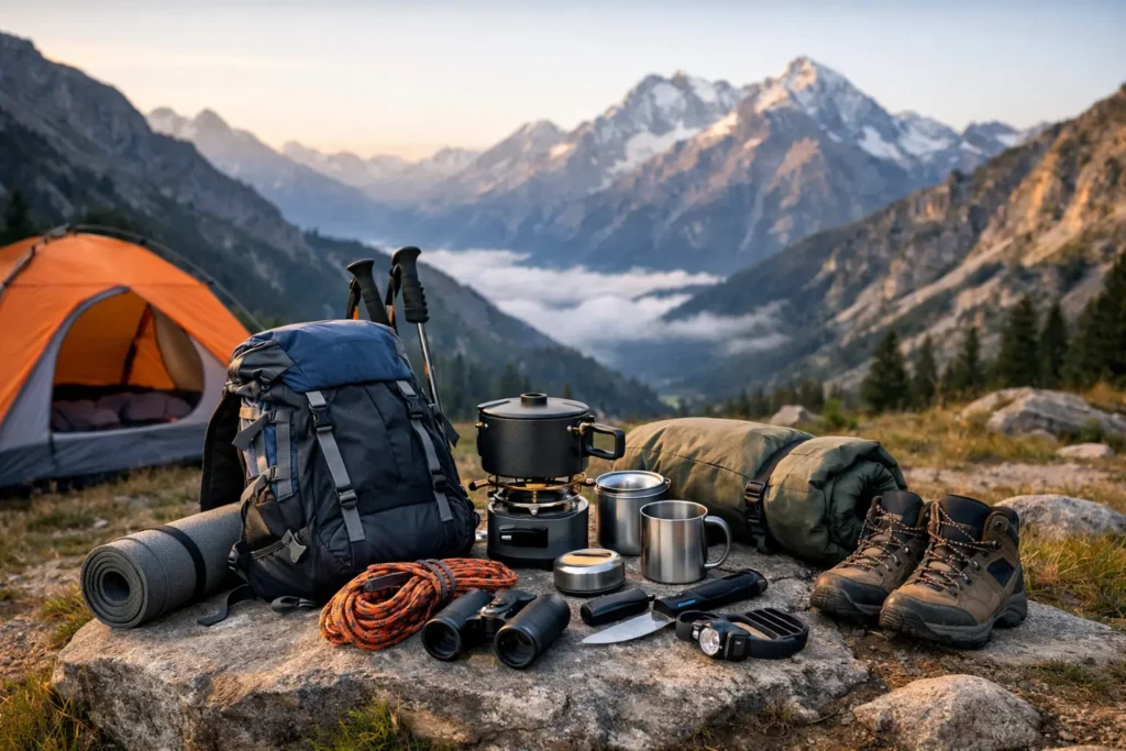 10 imprescindibles para acampar en montaña