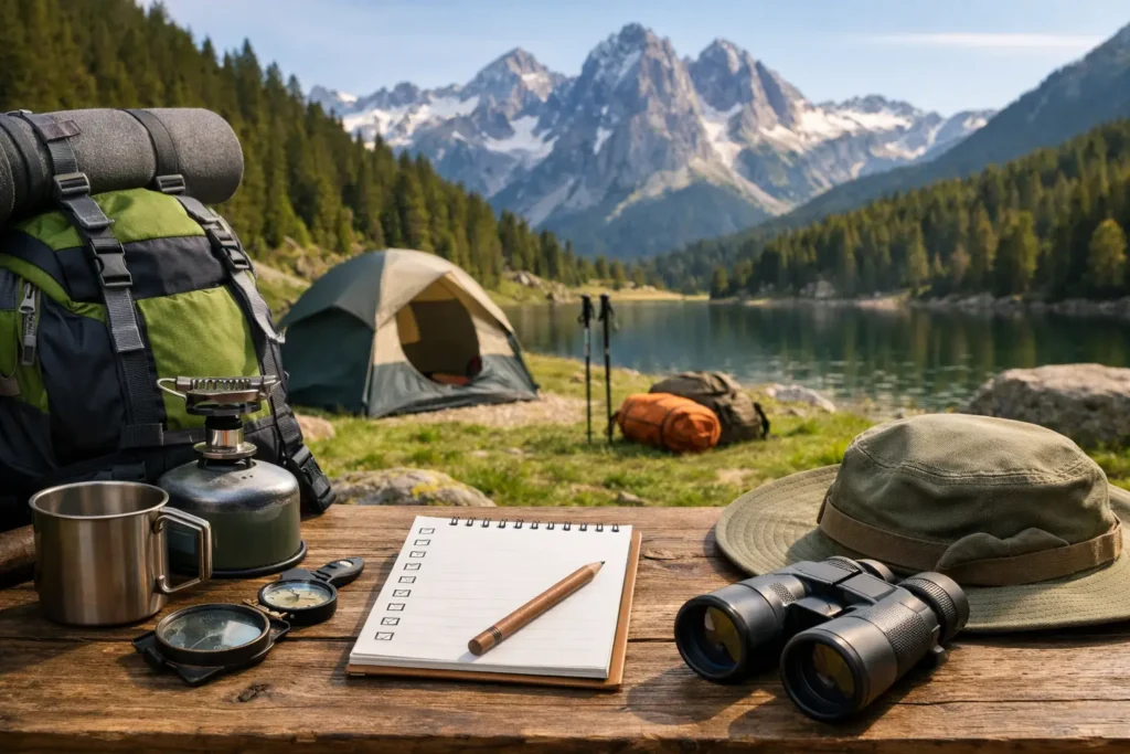 Checklist para una escapada de camping al Pirineo