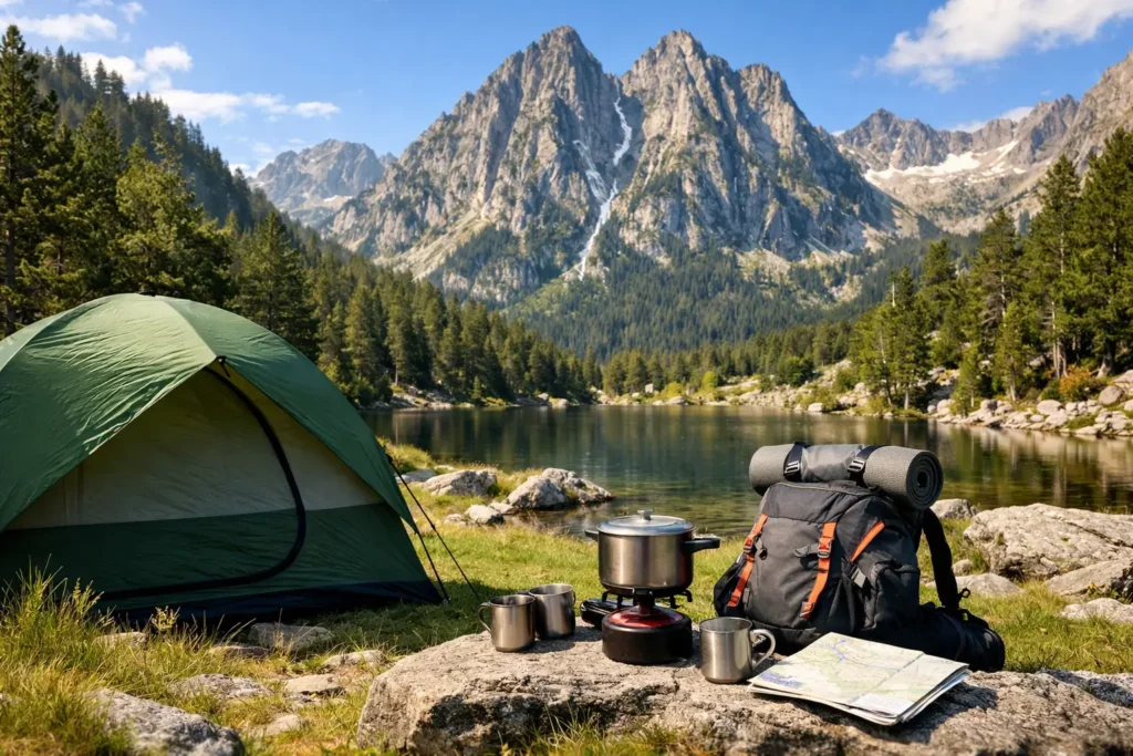 Guía camping parque nacional en Aigüestortes