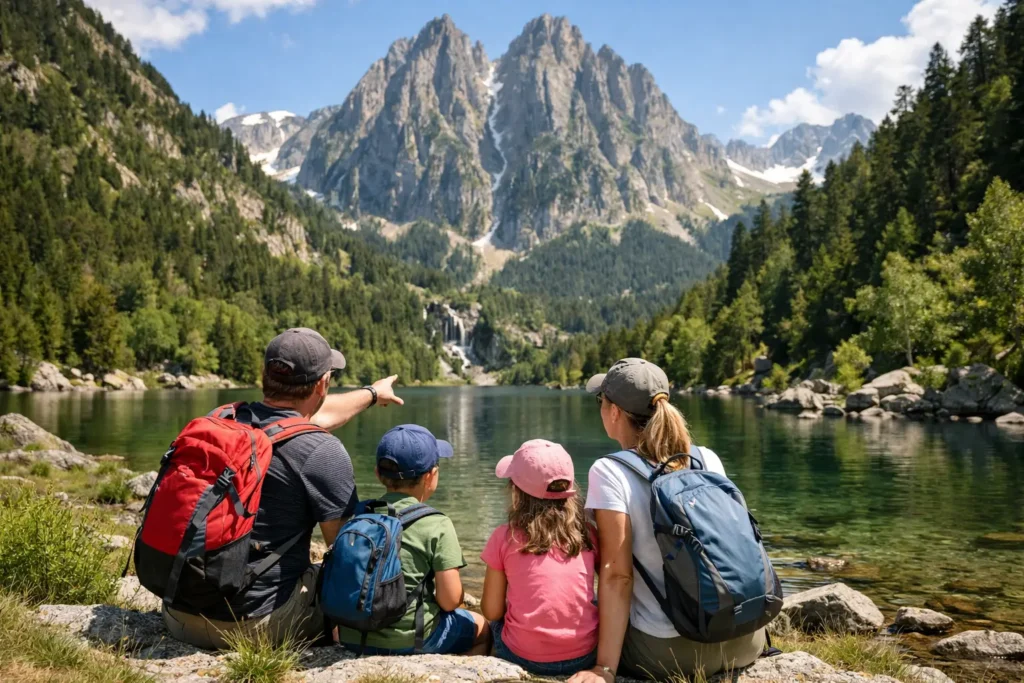 ¿Se puede ir a Aigüestortes con niños en familia?