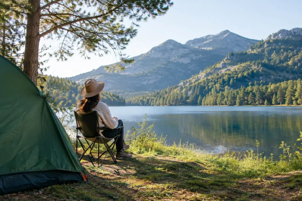 Cómo elegir parcela tranquila para acampar